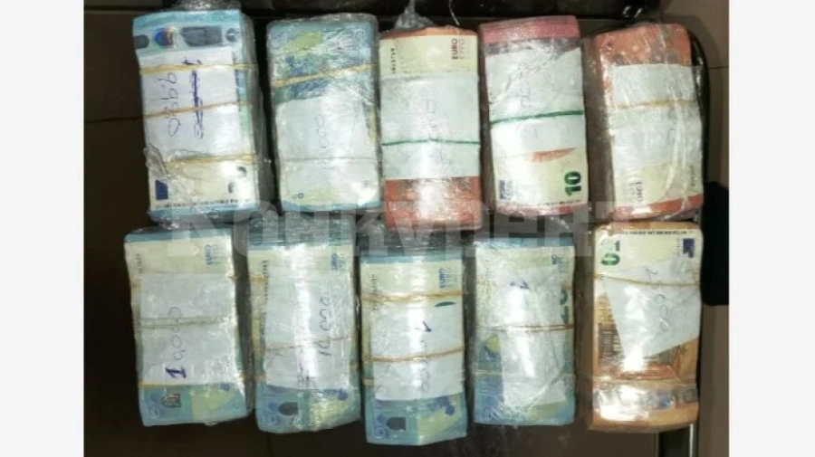Задържаха над 150 000 евро на Дунав мост при Видин СНИМКИ