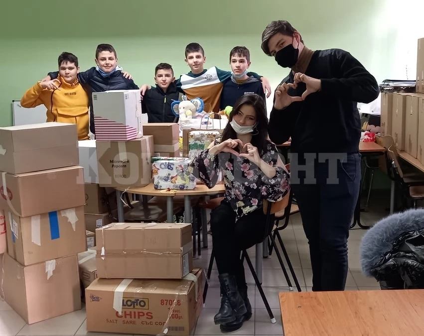Ученици от две врачански училища се обединиха в името на доброто СНИМКИ