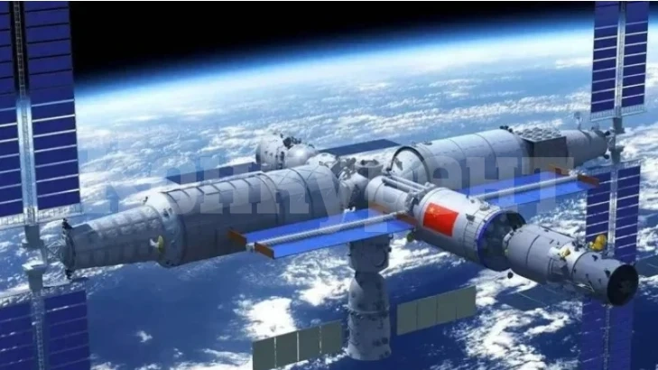 Китайската космическа станция едва избяга от сблъсък със сателитите на Starlink