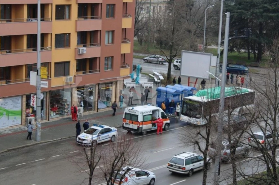 Пътник почина в автобус в Благоевград