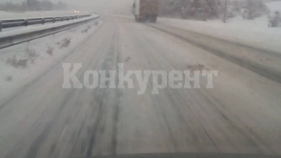 Пуснаха ТИР-овете по Е-79, огромна колона от камиони се изви ВИДЕО