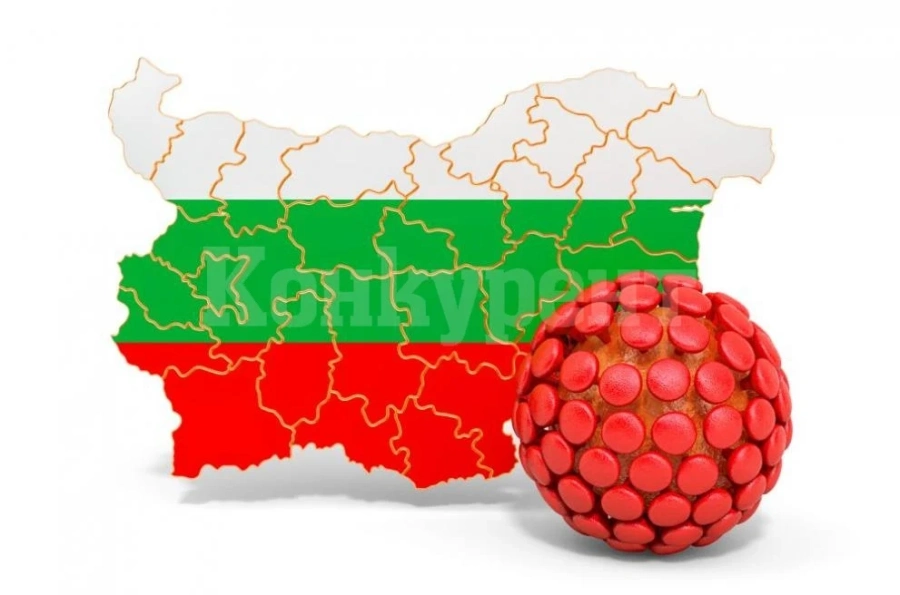 COVID картата на България: Севен Централен регион е пред локдаун