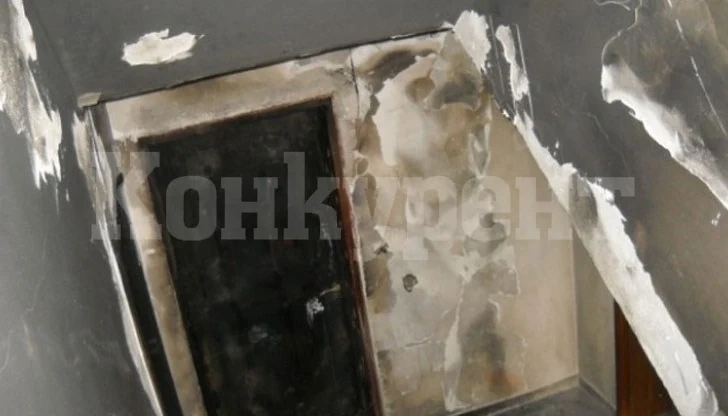Огнена вендета! Запалиха входната врата на апартамент в Монтана