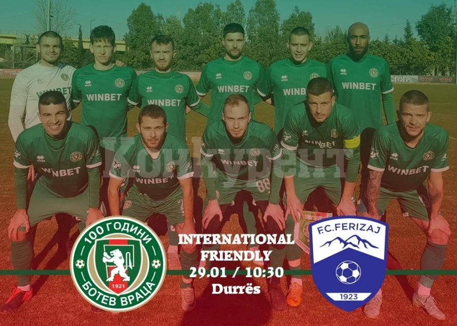 Първа победа на Ботев /Вр/ в Албания, сломи Ferizaj с 3:2