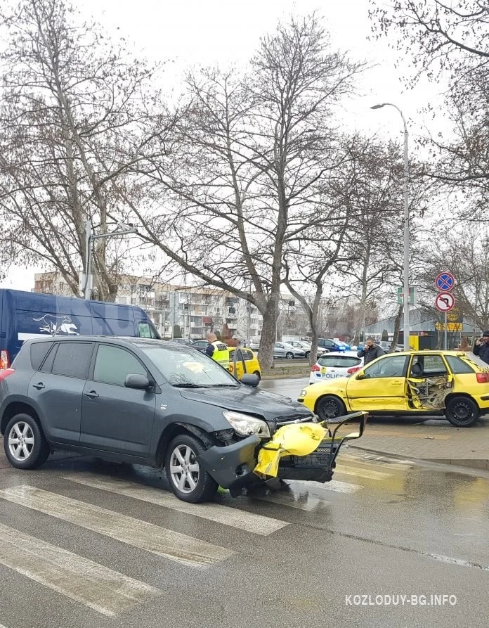 Отнето предимство причини катастрофа на възлово кръстовище в Козлодуй