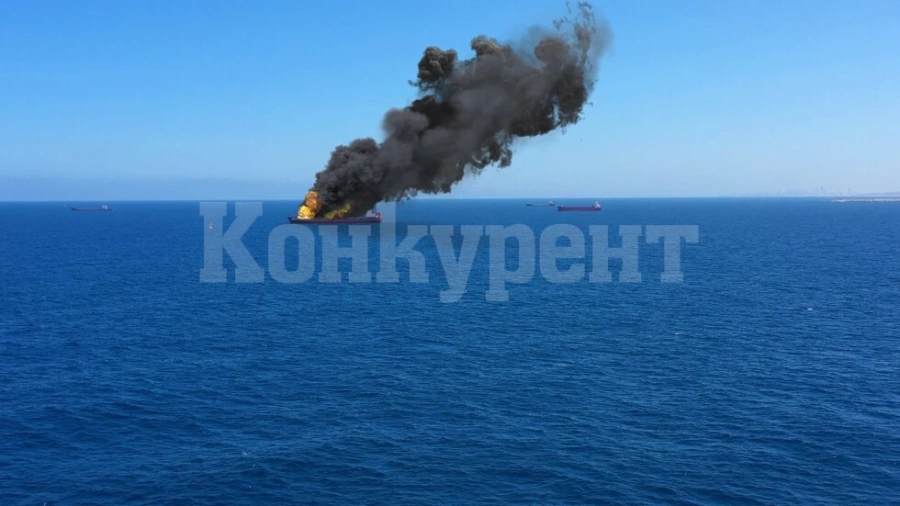 Круизен кораб се запали в Йонийско море