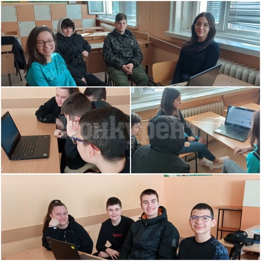 Седмокласници участваха в онлайн олимпиада за природните и технологични бедствия