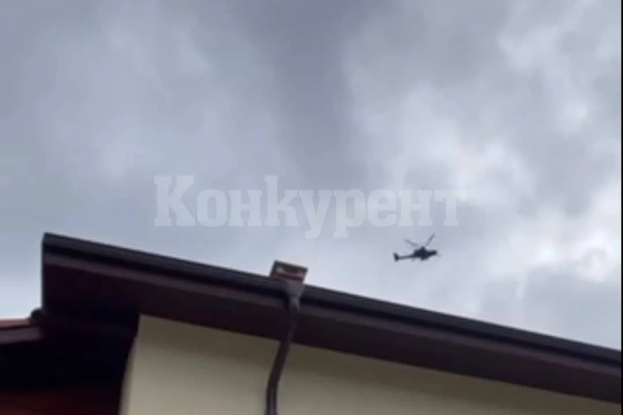 Пет хеликоптера прелетяха над Враца СНИМКИ и ВИДЕО