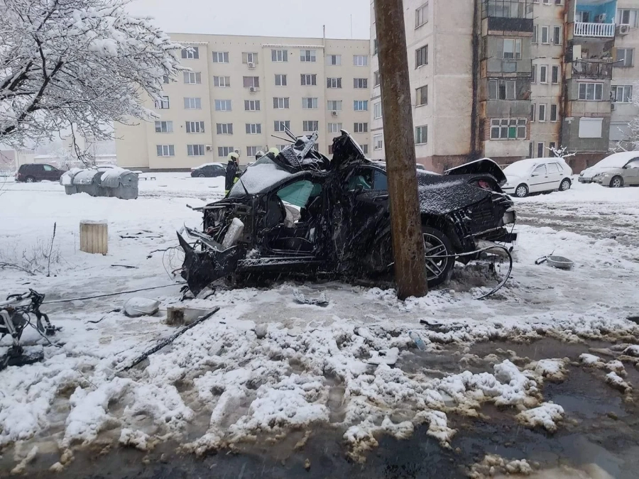 От полицията потвърдиха новината за зловещата катастрофа със загинал мъж, станала вчера във Враца