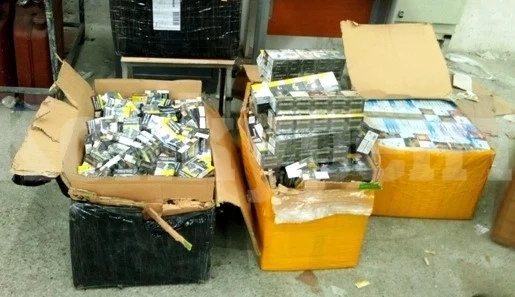 Осуетиха контрабанда на цигари на ГКПП Дунав мост Видин - Калафат СНИМКИ