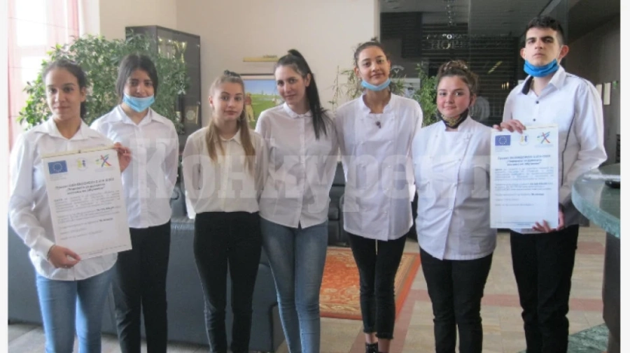 Ученици от Мездра на стаж по кетъринг