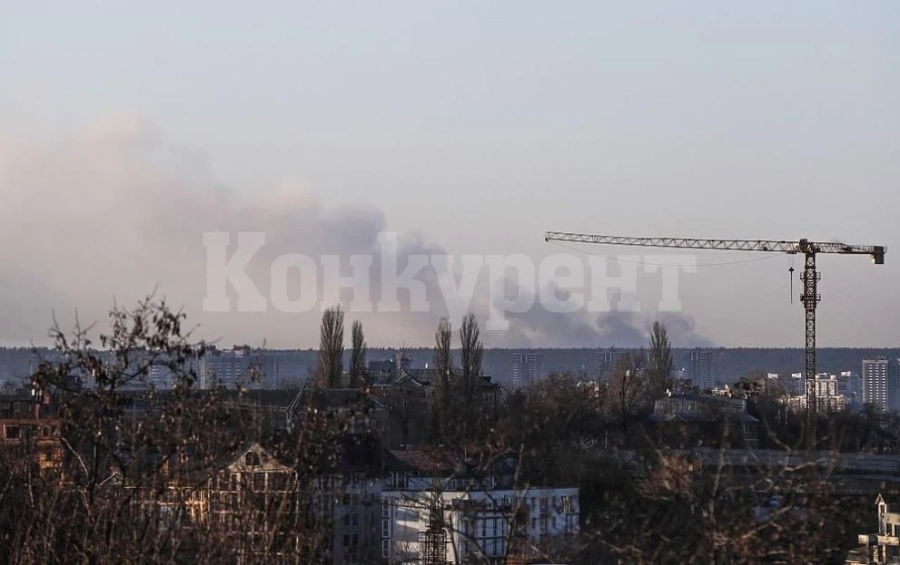 Изтичане на амоняк от химически завод край украинския град Суми
