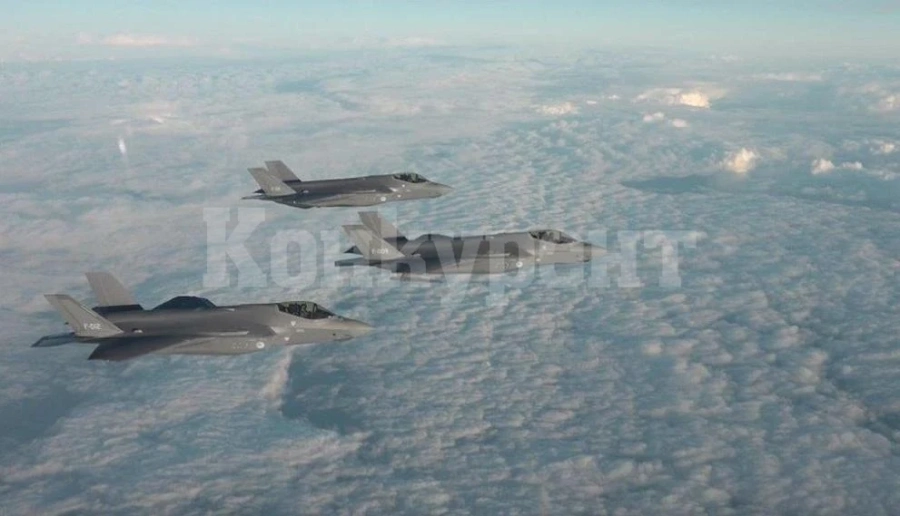 Нидерландските изтребители F-35 ще извършват опознавателни полети у нас