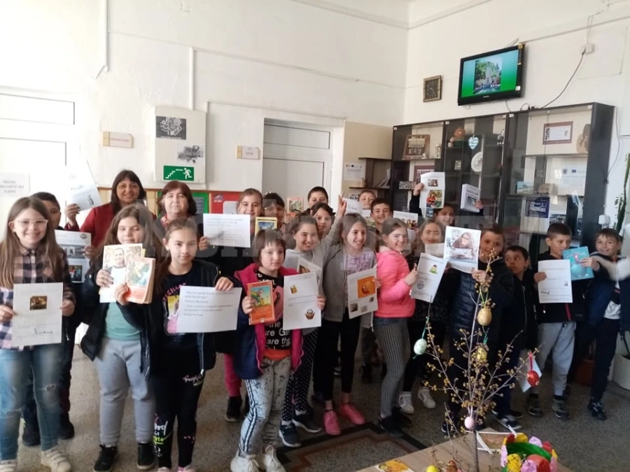 Ученици СУ „Васил Кънчов“-Враца участваха в инициативата „Остави всичко и чети“