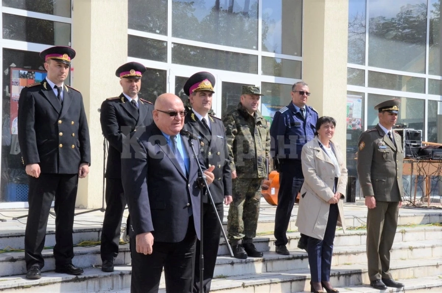Комплексно занятие с показ на военна техника и въоръжение се проведе във Видин