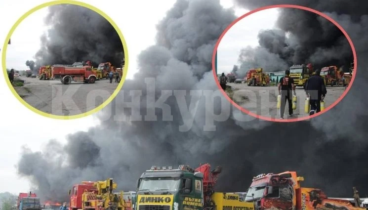 Започват огледи на мястото на изгорялата автоморга край Ямбол