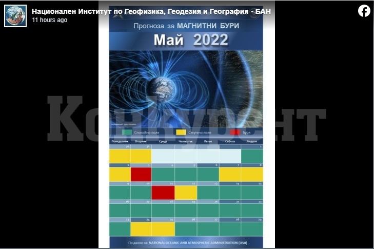 БАН бие тревога: През май ни удрят магнитни бури, ето кога