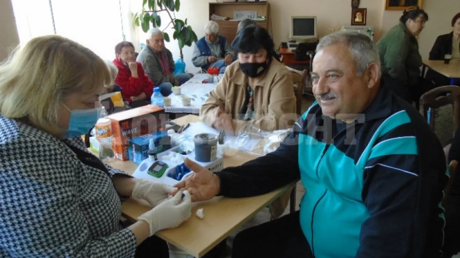 Отчетно събрание на диабетиците в Ново село