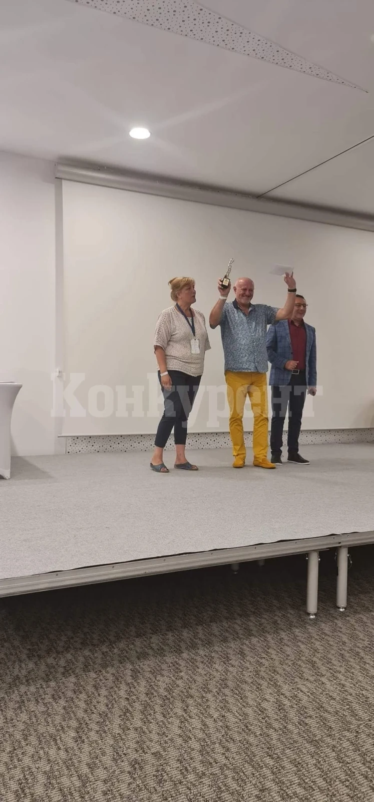Голямо признание за Виктор Кръстев СНИМКИ