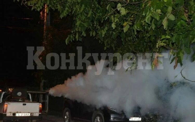 Наземно третиране срещу комари в Лом