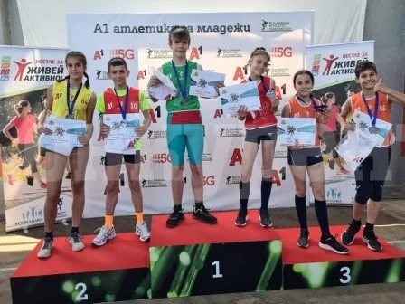 Медали за малки атлети от региона на турнир във Видин