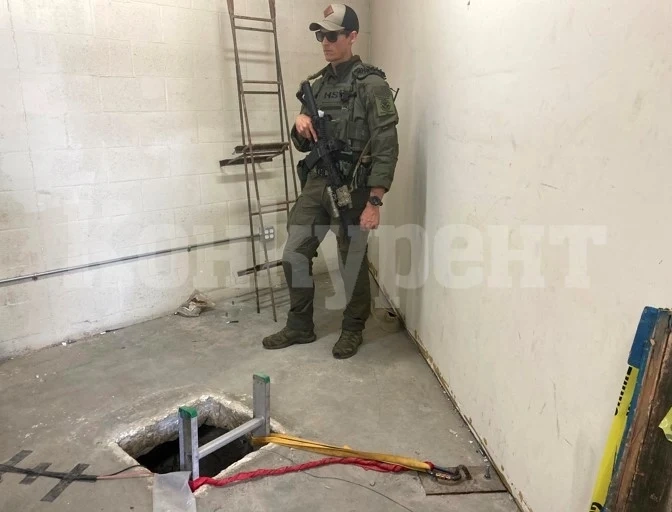 Откриха гигантски тунел на мексикански наркотрафиканти под границата със САЩ