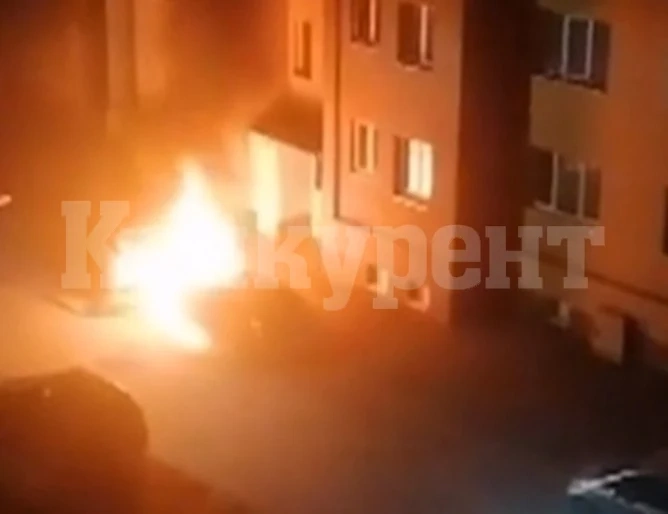 Втори път палят кола на служител на ДАИ в Пазарджик