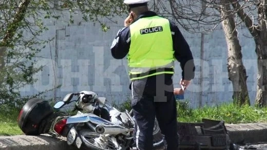Моторист спретна зрелищна каскада в Монтана снощи, със счупен крак е