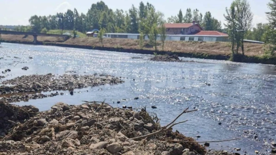 Доброволци почистват река Огоста край Монтана