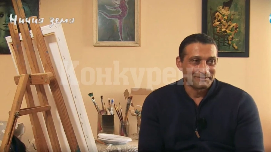 Володя - художникът, който изкарва хляба си с гурбет