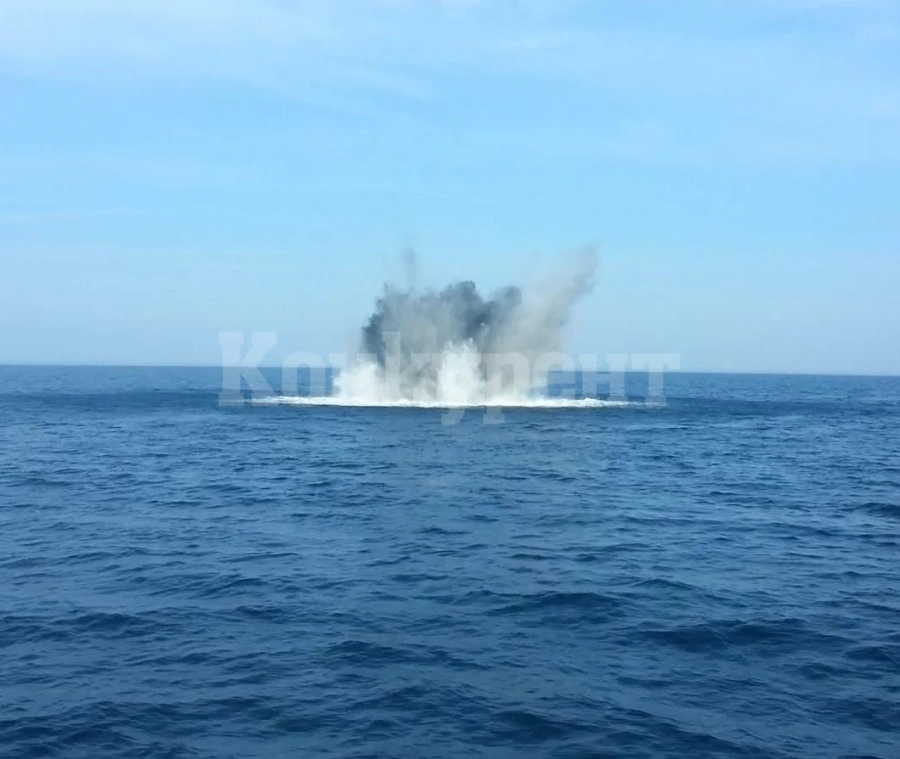 Сигнал за мина в района на Маслен нос вдигна на крак ВМС