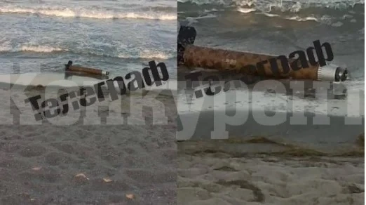 Паника в Бургаско, торпедо изплува на плажа