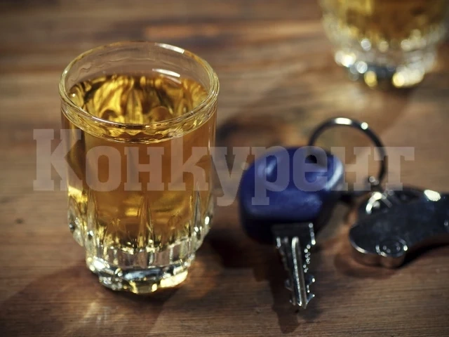 Спипаха почерпен шофьор