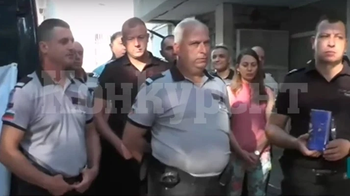 Служители от Съдебна охрана в Монтана на протест