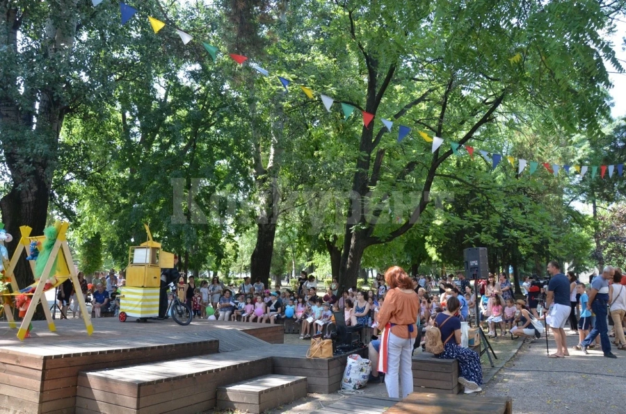 Японската приказка „Гон, малката лисица“ разказаха в Крайдунавския парк на Видин