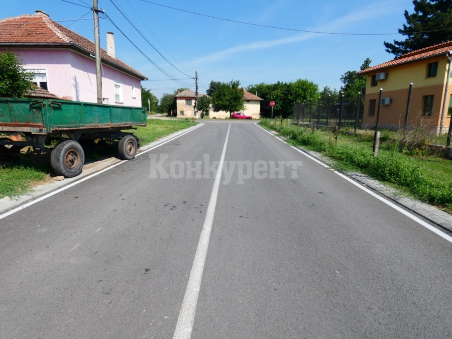 Приключи ремонтът на улици в четири ломски села