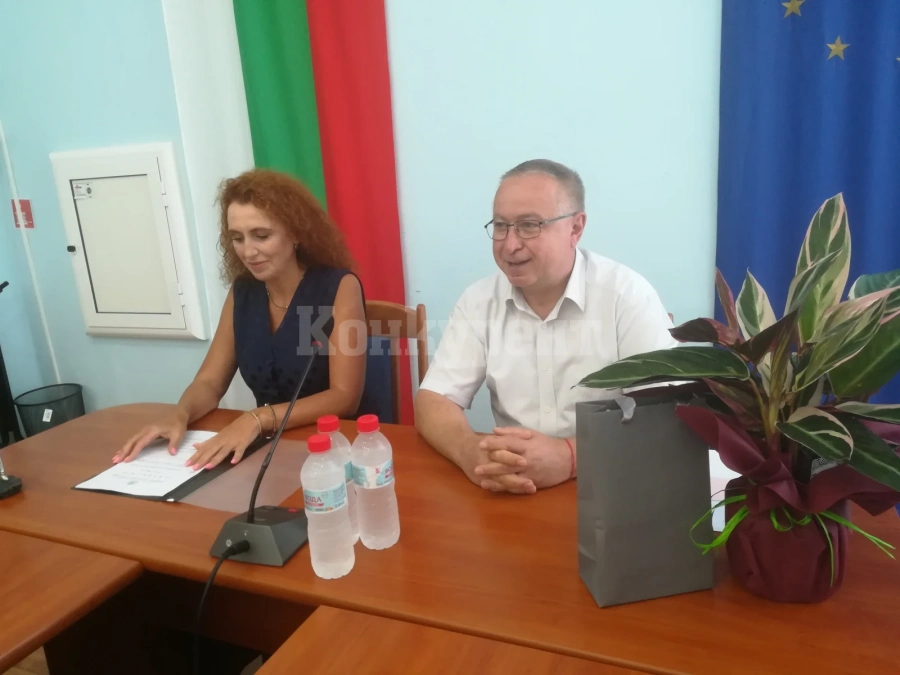 Валери Димитров официално пое управлението на област Монтана