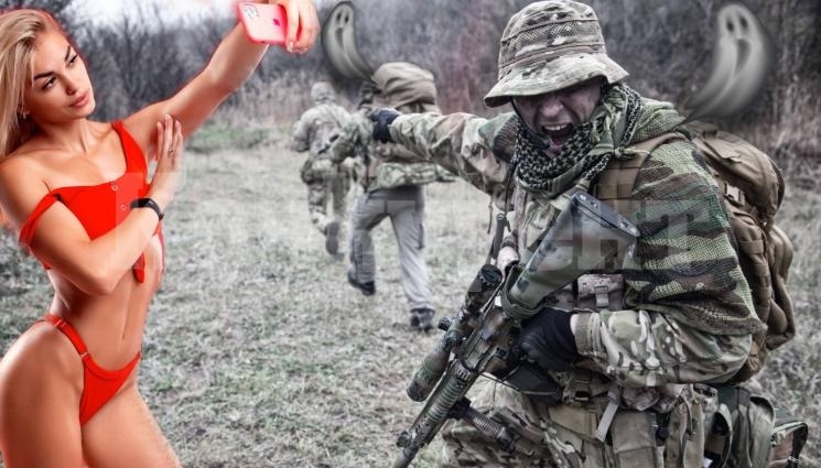За Украйна! Голи мадами вдигат бойния дух на войниците