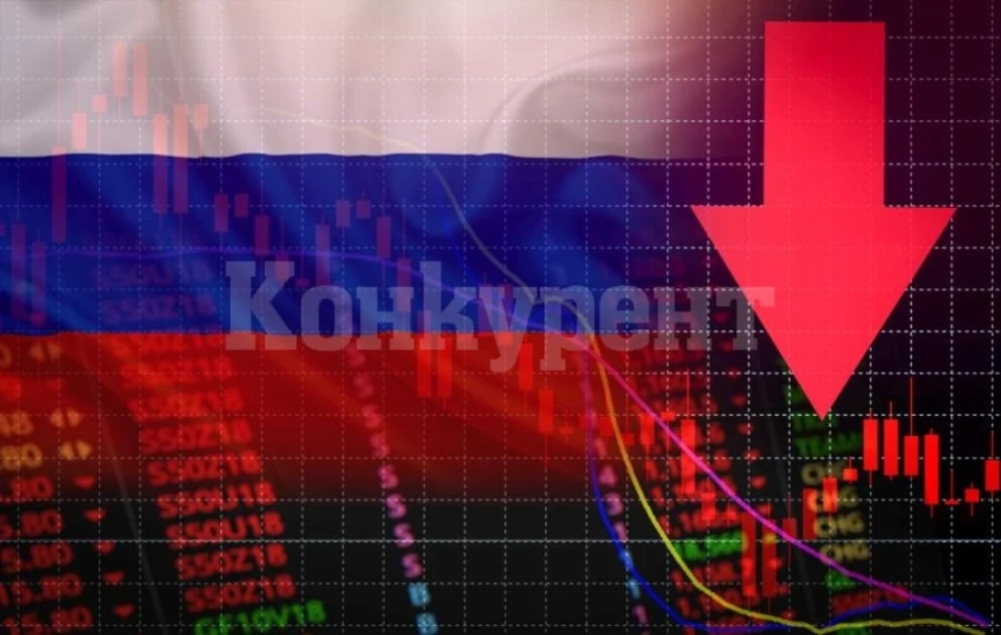 Икономиката на Русия се свива, ударена от санкциите