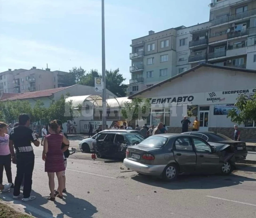 От последните минути! Тежка катастрофа във Видин СНИМКИ