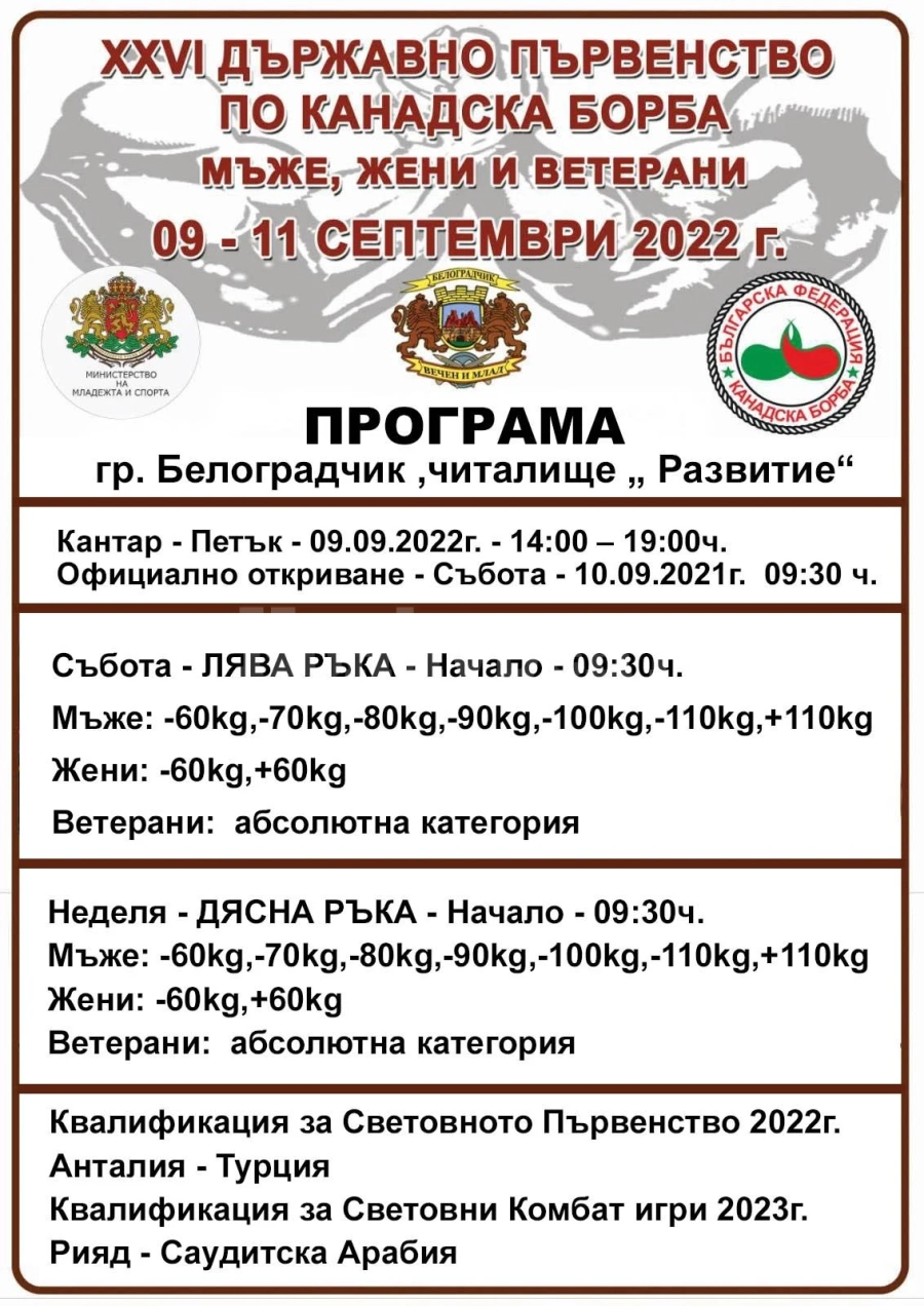 Ясна е програмата на първенството в Белоградчик