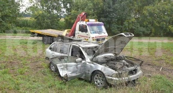 Поне 4 жертви при катастрофа на наша кола с мигранти СНИМКИ