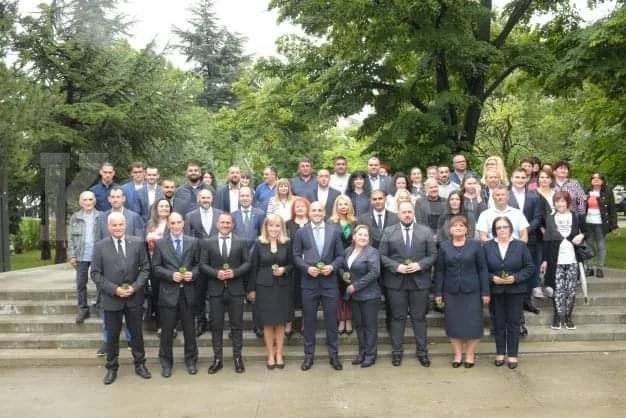 Коалицията ГЕРБ-СДС откри кампанията си с водосвет и представи кандидатите си във Враца СНИМКИ