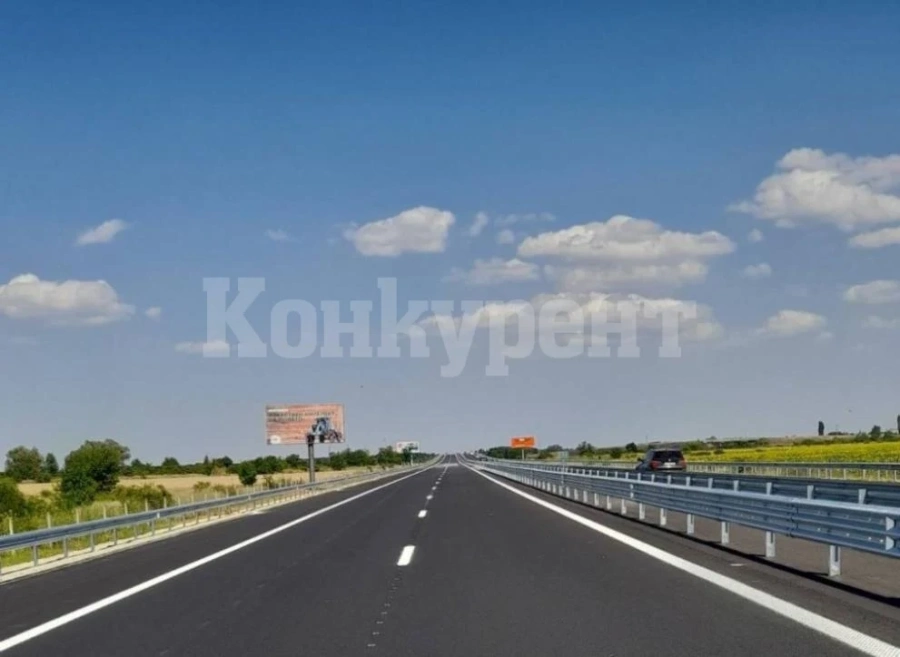 Заради катастрофа: Ограничено е движението на АМ „Тракия“