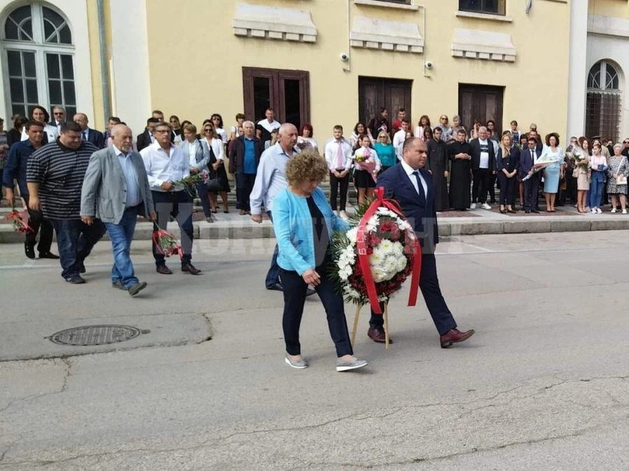 Листата от кандидати на БСП във Видин почете Съединението