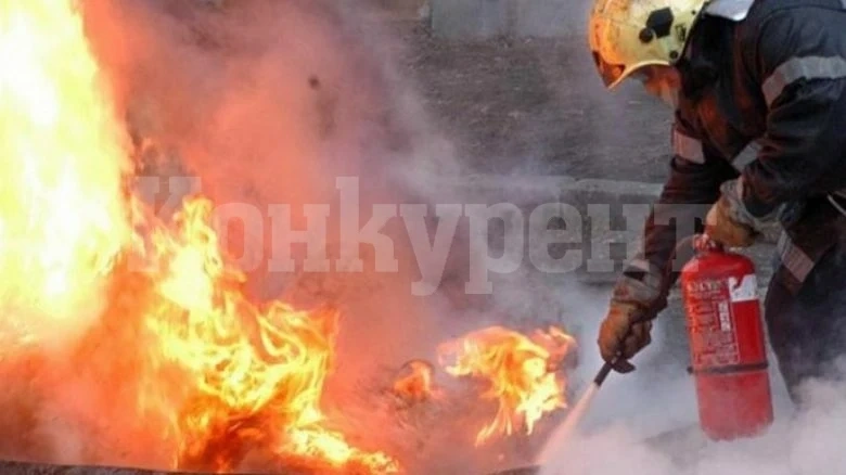 Запалени отпадъци вдигнаха накрак огнеборци от Видин