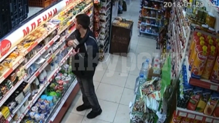 Криза! Апаш открадна пиене и храна от магазин