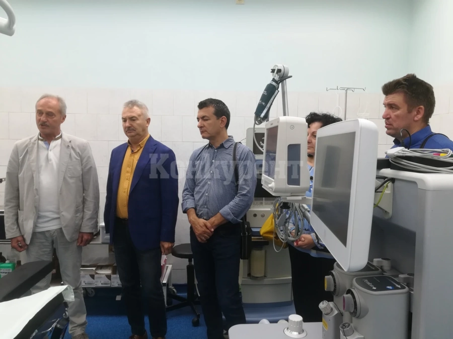 Анастезиологичен апарат и нова настилка осигури Монтана за хирургията на болницата си СНИМКИ