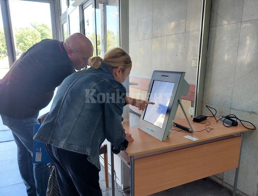 Машина за пробно гласуване е поставена в сградата на Община Видин