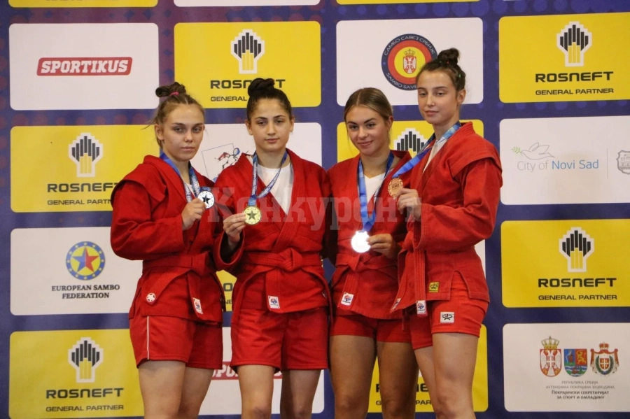 Два бронза от европейско за състезателка на Бъдин